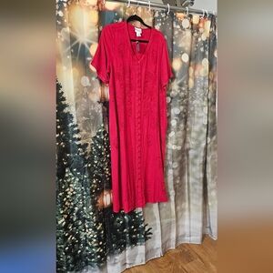 Expressions Red Dress